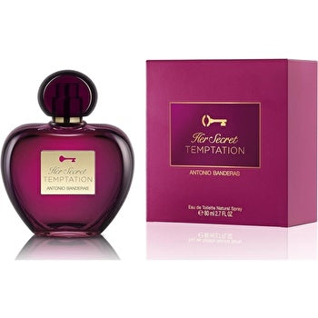 Antonio Banderas Her Secret Temptation Woman Eau De Toilette 80ml