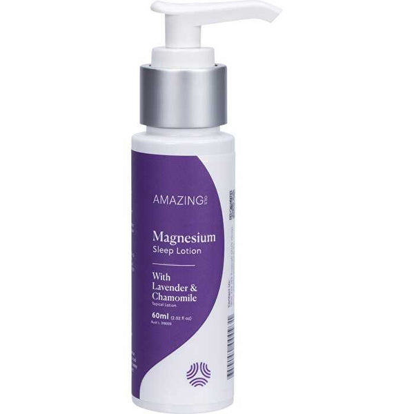 Amazing Oils Magnesium Sleep Lotion With Lavender & Chamomile 60ml