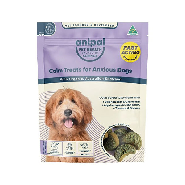 Anipal Calm Treats for Anxious Dogs 130g