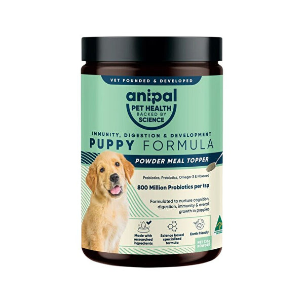 Anipal Immunity, Digestion & Development Puppy Formula Powder Meal Topper 135g