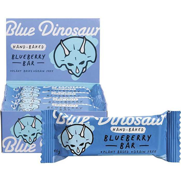 Blue Dinosaur Hand-Baked Bar Blueberry 12x45g