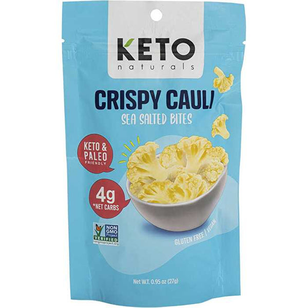 Keto Naturals Crispy Cauli Sea Salted Bites 8x27g