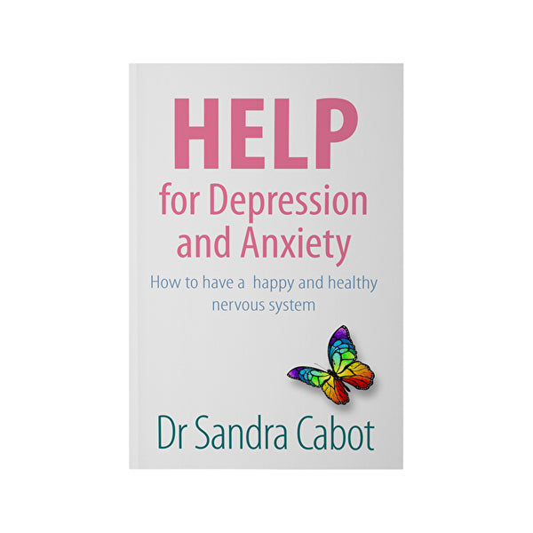 Books - Cabot Health Help for Depression & Anxiety by Dr Sandra Cabot
