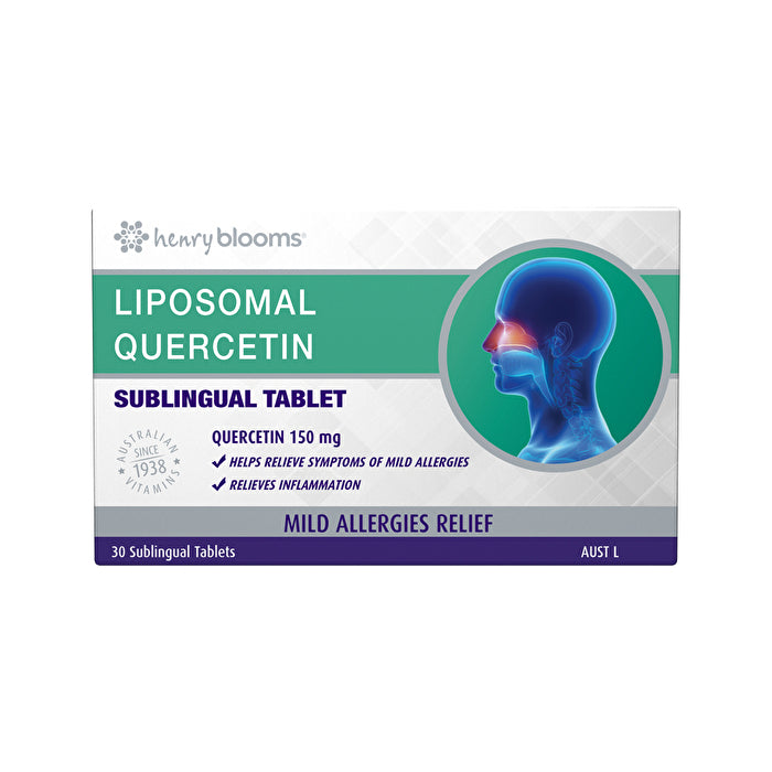 Henry Blooms Liposomal Quercetin Sublingual 30t