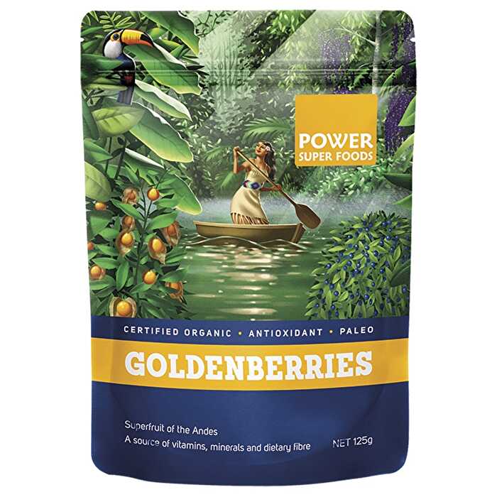 Power Super Foods Goldenberries Certified Organic 125g