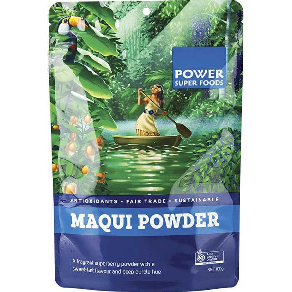 Power Super Foods Maqui Powder Certified Organic 100g