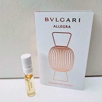 Bvlgari Allegra Magnifying Myrrh Woman Eau De Parfum Vials 1.5ml