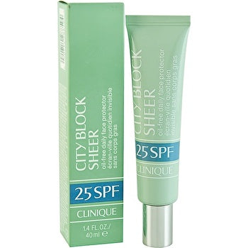 Clinique City Block Sheer Oil-free Daily Face Protector Spf 25 40 ml