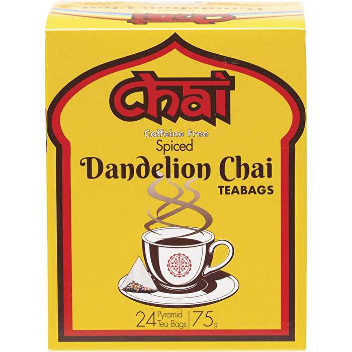 Chai Tea Spiced Dandelion Chai Tea Bags 24pk