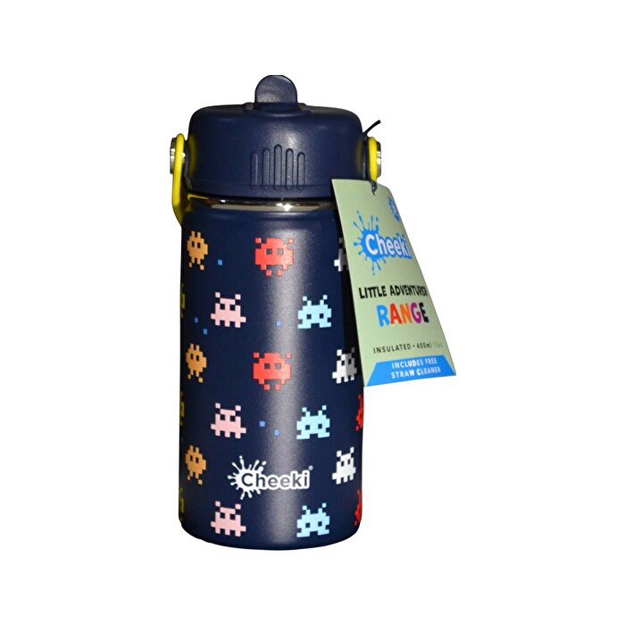 Cheeki Insulated Bottle Kids Arcade 400ml