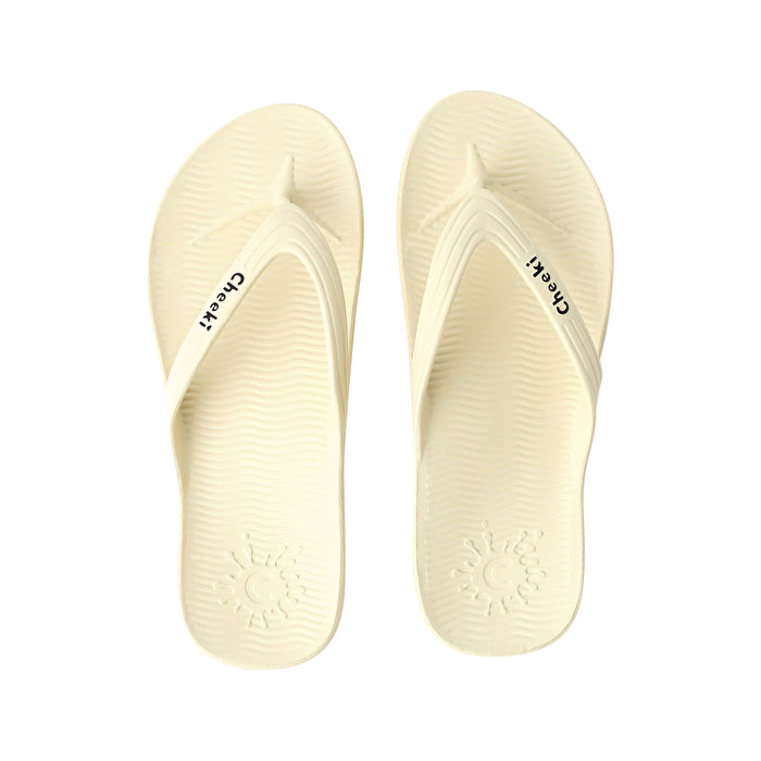 Cheeki Holdings Cheeki Thongs Arch Support Sandstone Mens Size Us12