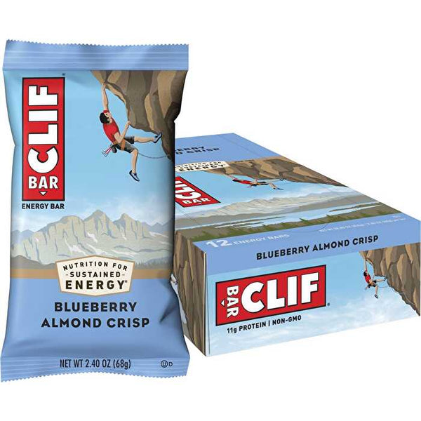 Clif Energy Bar Blueberry Almond Crisp 12x68g