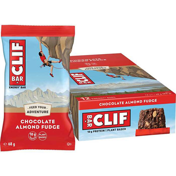 Clif Energy Bar Chocolate Almond Fudge 12x68g