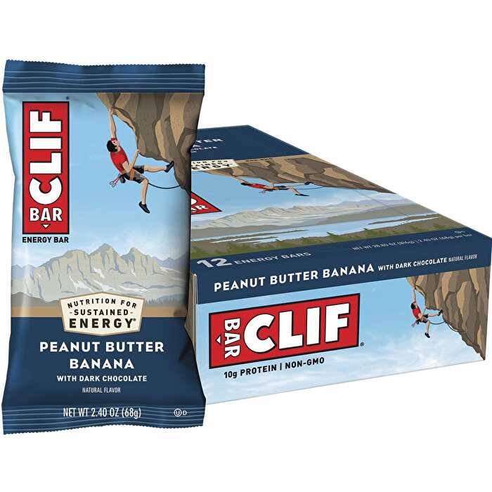 Clif Energy Bar Peanut Butter Banana with Dark Chocolate 12x68g