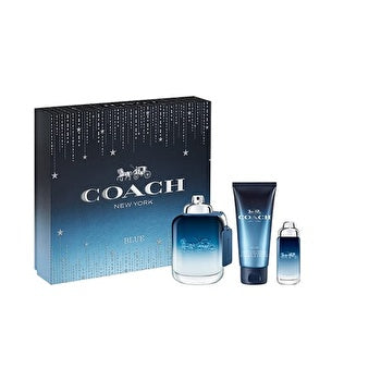 Coach Blue Man Set Eau De Toilette & Eau De Toilette 15ml & All-over Shower Gel 100ml