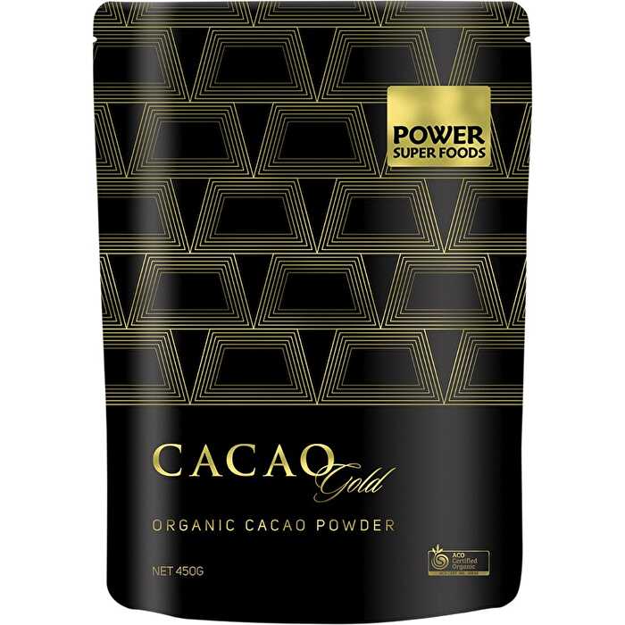 Power Super Foods Cacao Gold Powder Certified Organic 450g