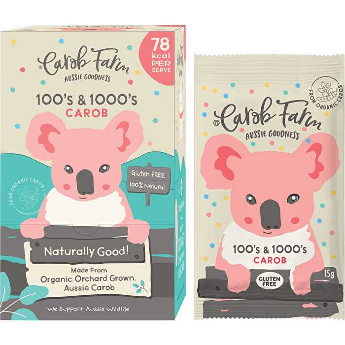 Carob Farm Carob Koala 100's & 1000's 50x15g