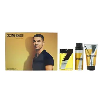 Cristiano Ronaldo Cr7 Discover Man Set Eau De Toilette & Sg 150ml & Body Spray 150ml 100ml