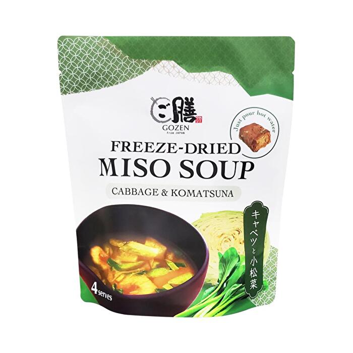 Carwari International Gozen Miso Soup Cabbage Komatsuna
