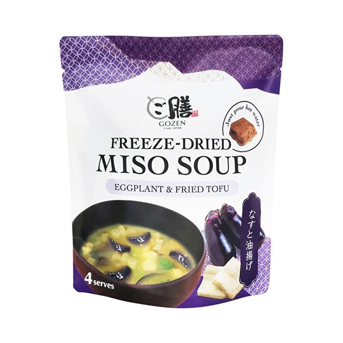 Carwari International Gozen Miso Soup Eggplant Fried Tofu