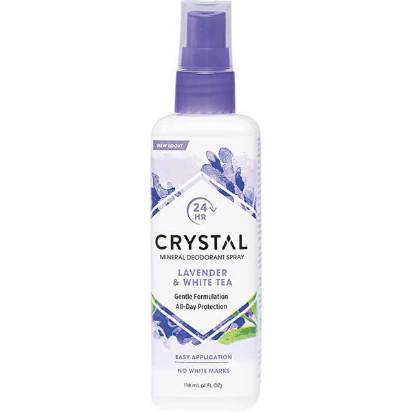 Crystal Deodorant Spray Lavender & White Tea 118ml