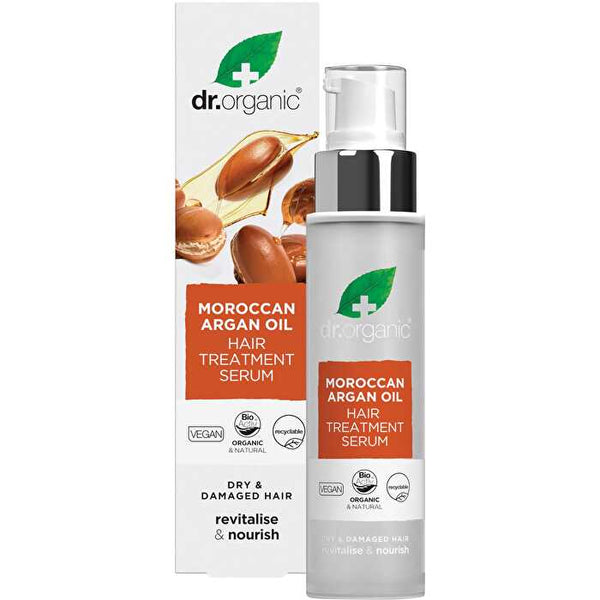 Dr Organic Hair Treatment Serum Moroccan Argan Oil 100ml