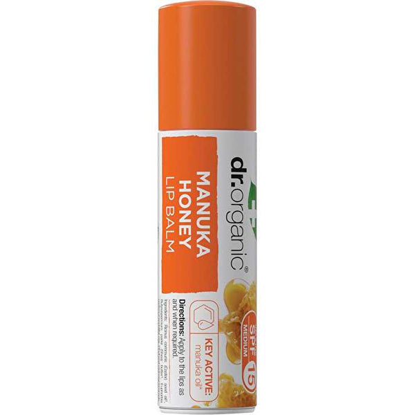 Dr Organic Lip Balm SPF 15 Manuka Honey 5.7ml