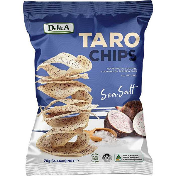 Dj&a Taro Chips Sea Salt 5x70g