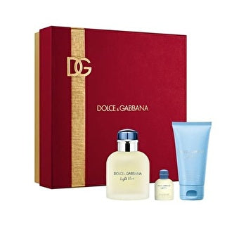 Dolce & Gabbana Light Blue Man Set Eau De Toilette & Eau De Toilette 4.5ml & Sg 50ml 75ml