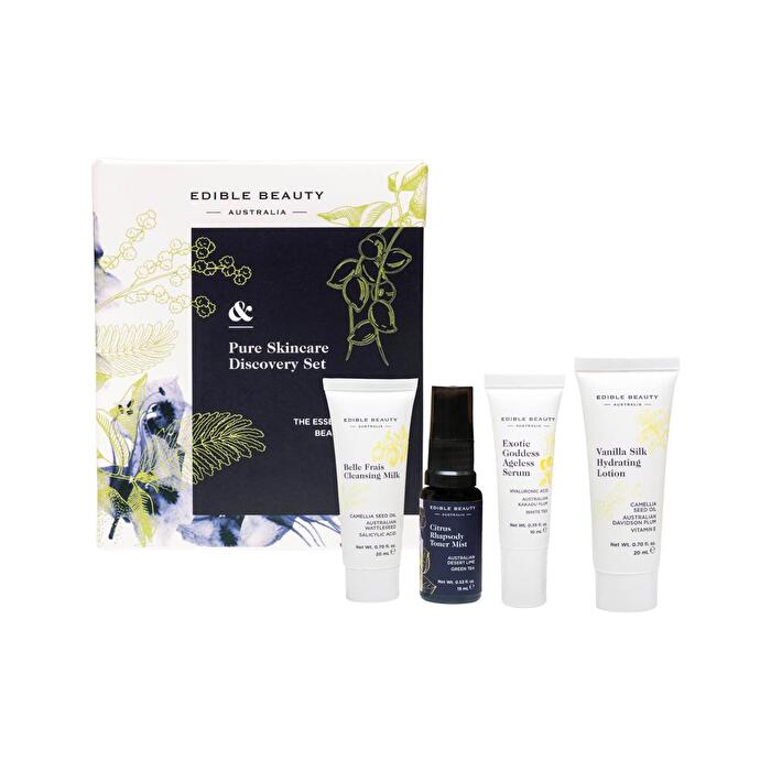 Edible Beauty Australia Edible Beauty Aust And Pure Skincare Discovery Set