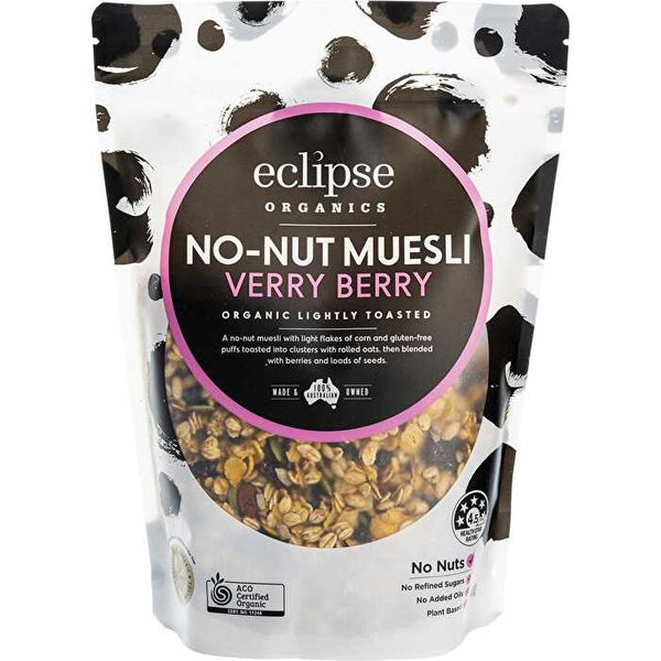 Eclipse Organics Organic Muesli Verry Berry Crunch 410g