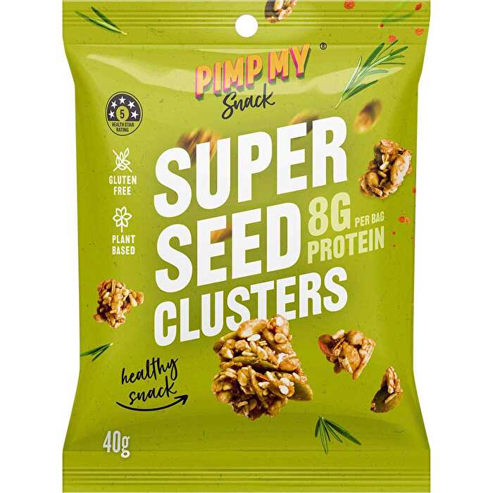 Pimp My Snack Super Seeds Clusters 12x40g