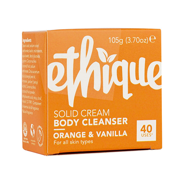 Ethique Solid Cream Body Cleanser Orange & Vanilla 105g