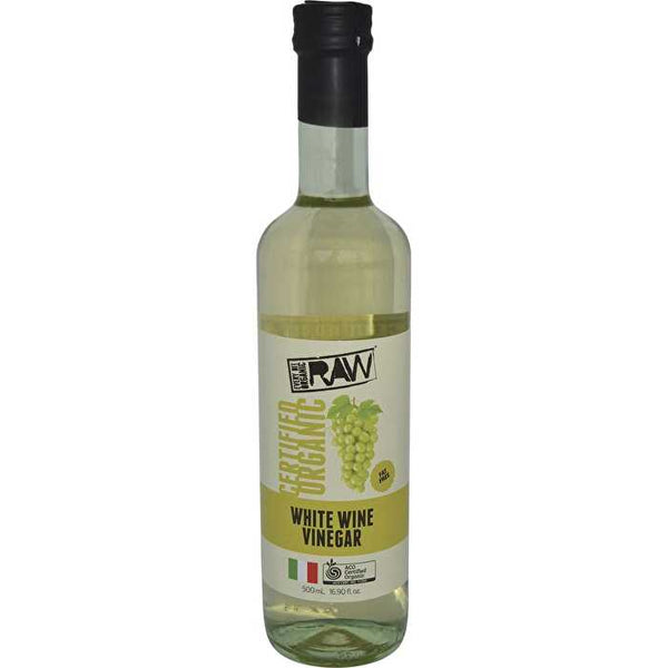 Every Bit Organic White Wine Vinegar 6x500ml