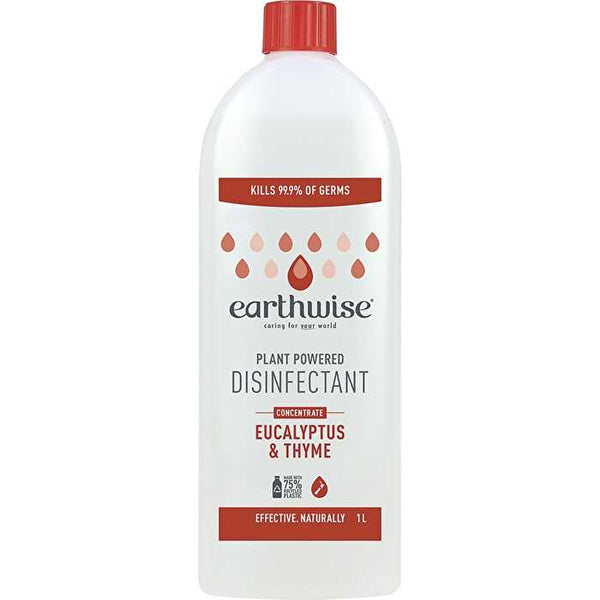 Earthwise Disinfectant Eucalyptus & Thyme 1000ml