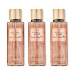 Victoria's Secret Bare Vanilla Fragrance Mist 250ml/8.4 oz - Pack of 3