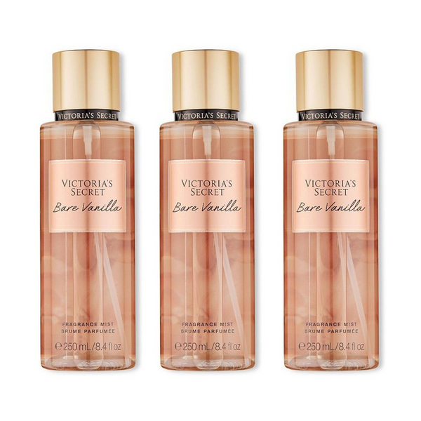 Victoria's Secret Bare Vanilla Fragrance Mist oz Pack