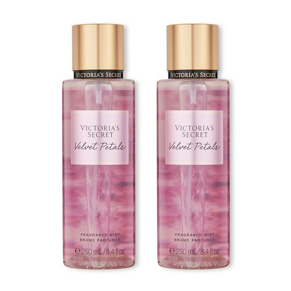 Victoria's Secret Velvet Petals Fragrance Mist 250ml/8.4 oz - Pack of 2