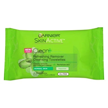 Garnier Normal Skin Refreshing Remover 1x Cleansing Towelettes 25 Sheets