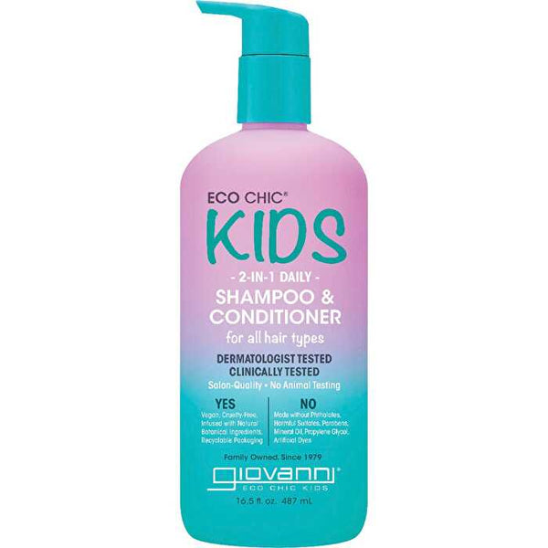 Giovanni Eco Chic Kids 2-in-1 Daily Shampoo & Conditioner 487ml