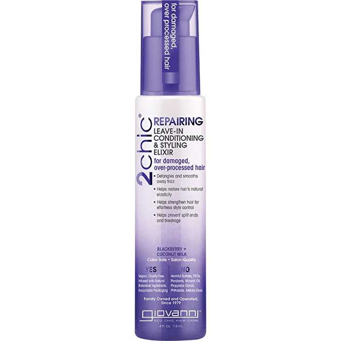 Giovanni Leave in Conditioner 2chic Repairing Damaged Hair 118ml