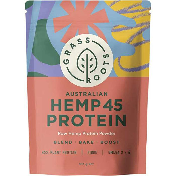 Grass Roots Australian Hemp 45 Protein Powder 350g