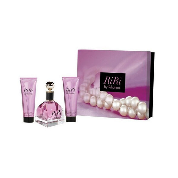 Rihanna Riri 3pc Set - Eau De Parfum & Shower Gel 90ml & Body Lotion 90ml 100ml