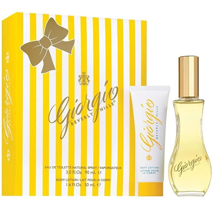 Giorgio Beverly Hills 2pc Set - Eau De Toilette & Body Lotion 50ml 90ml