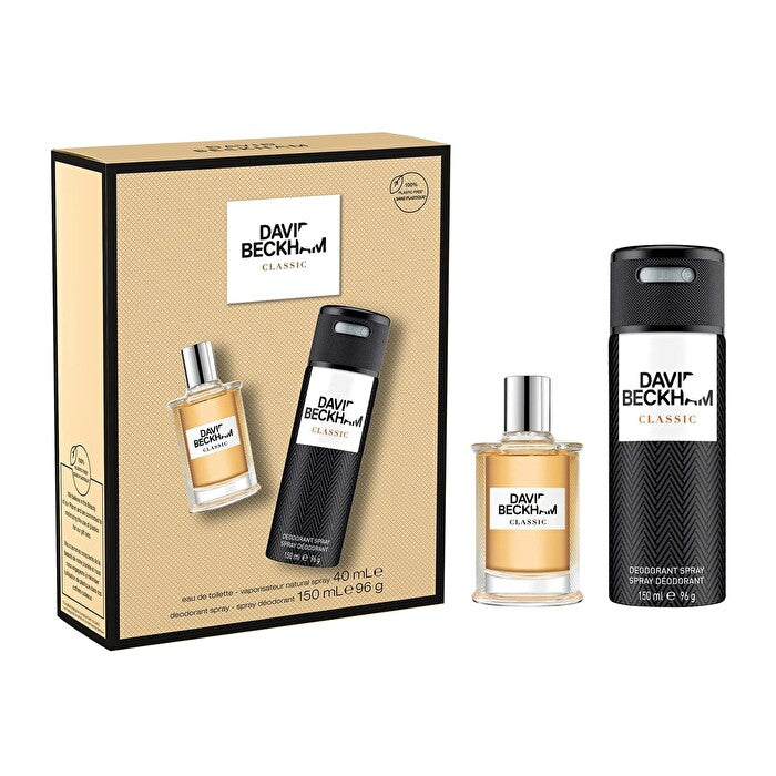 David Beckham Classic 2pc Set - Eau De Toilette & Deo Body Spray 1 50ml