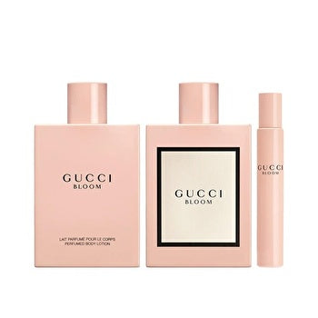 Gucci Bloom 3pc Women Gift Set - Eau De Parfum & Body Lotion & Eau De Parfum 100ml 10ml