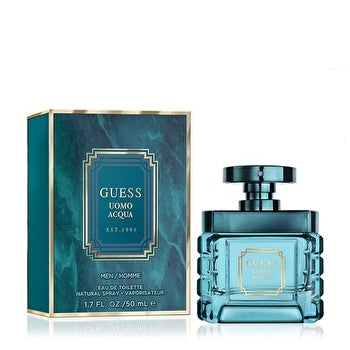 Guess Uomo Acqua Man Eau De Toilette 50ml