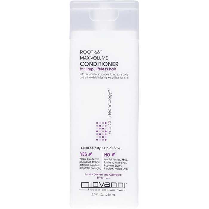 Giovanni Conditioner Root 66 Max Volume 250ml