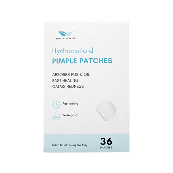HEALTHY BOD. CO Healthy Bod. Co Hydrocolloid Pimple Patches x 36 Patches
