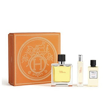 Hermes Terre D'hermes Man Set Parfum & Parfum 15ml & Hair & Sg 40ml 75ml